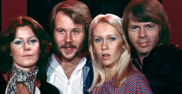 Bild på Abba från 1976.  Leif R Jansson/TT / TT NYHETSBYRÅN