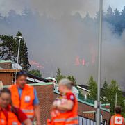 Branden i norska Drammen.