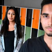 Alissa Nadeem och Jakob Abdulhussein går i nian på Husbygårdsskolan i Husby i Stockholm. 