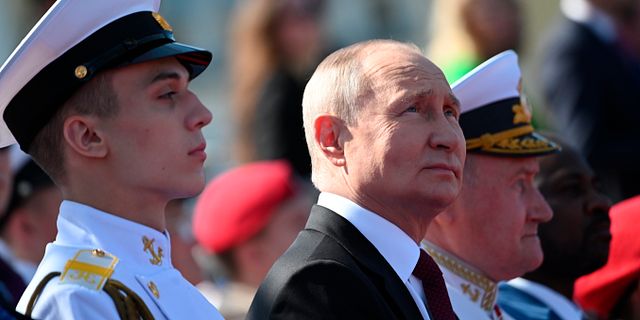 Rysslands president Vladimir Putin. Alexander Kazakov / AP