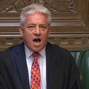 Bercow under tiden som talman.