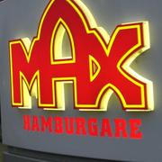 Max-restaurang - arkivbild