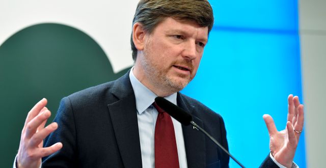 Centerpartiets ekonomisk-politiske talesperson Martin Ådahl.  Henrik Montgomery/TT