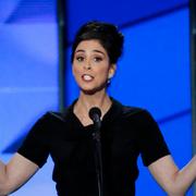 Sarah Silverman talade under Demokraternas konvent tidigare i veckan.