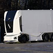 Ett av bolagets fordon.