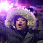 En demonstrant i Minnesota.