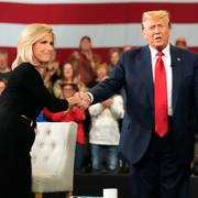 Donald Trump och Fox News Laura Ingraham.