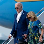  Joe Biden och hans fru Jill Biden. 