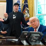 Musk och Trump.