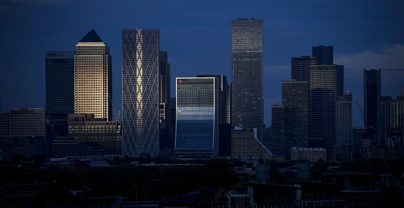 Finanskvarteren i London