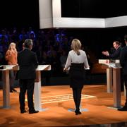 Partiledardebatt i SVT i oktober förra året.