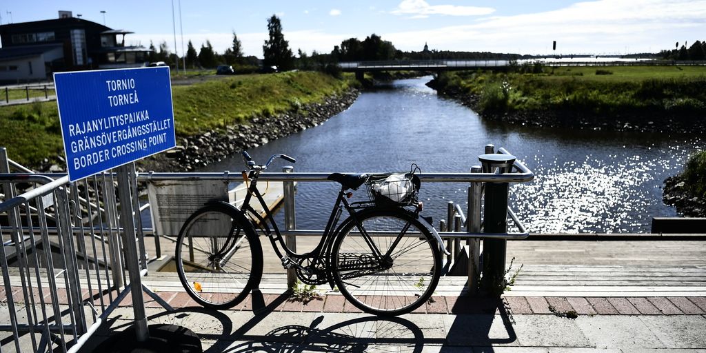 Gränsövergången i Haparanda.