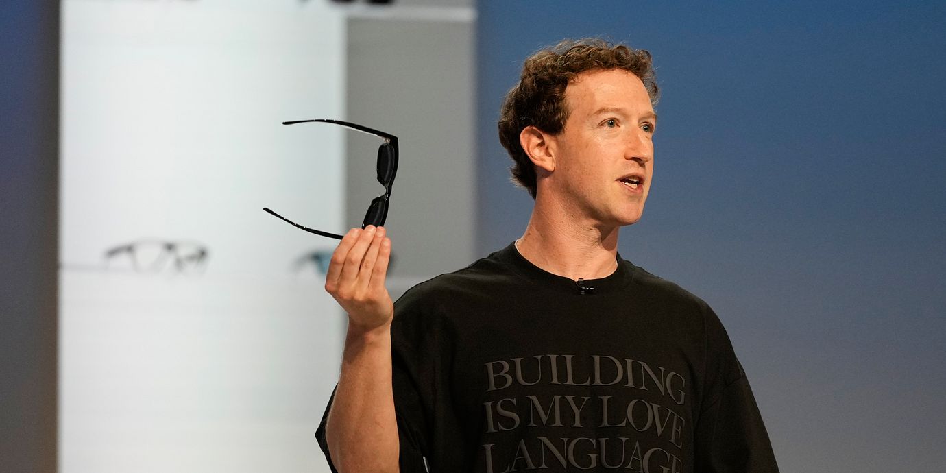 Metas vd Mark Zuckerberg . Arkivbild.