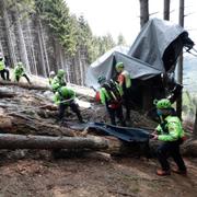 Olyckan inträffade på måndagen förra veckan. 