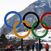 Bild från det nyss avslutade OS:et i Italien.