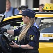 Bild från olyckan i Malmö, 20 maj. 