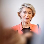 EU-kommissionens ordförande Ursula von der Leyen. Arkivbild.