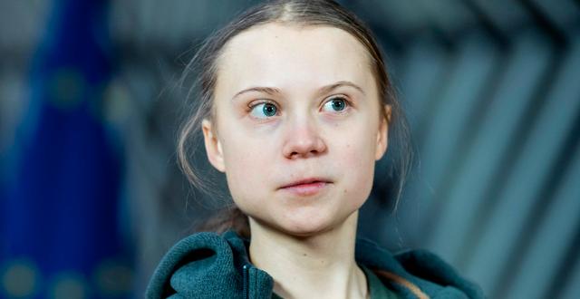 Greta Thunberg.  KENZO TRIBOUILLARD / TT NYHETSBYRÅN