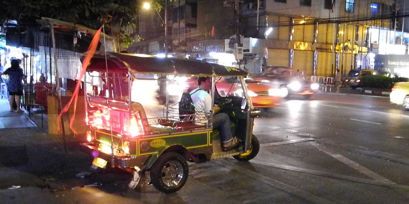 Arkivbild från Bangkok i Thailand.