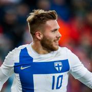 Finlands Benjamin Källman. Arkivbild.