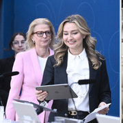 Energi- och näringsminister Ebba Busch (KD) och finansminister Elisabeth Svantesson (M)