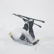 Martin Nordqvist misslyckades med landningen. 