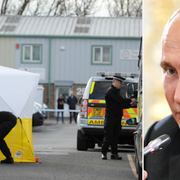 Polis i Salisbury/Vladimir Putin.