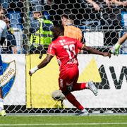 Bild från matchen. 