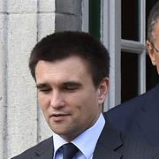 Ukrainas utrikesminister Pavlo Klimkin och Rysslands Sergej Lavrov