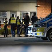 Polisinsats vid gymmet på Hisingen, Göteborg