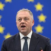 Irlands EU-minister Thomas Byrne. Arkivbild.