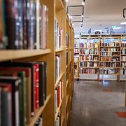 Arkivbild från ett bibliotek.