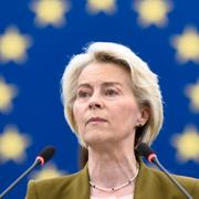 von der Leyen på onsdagen.