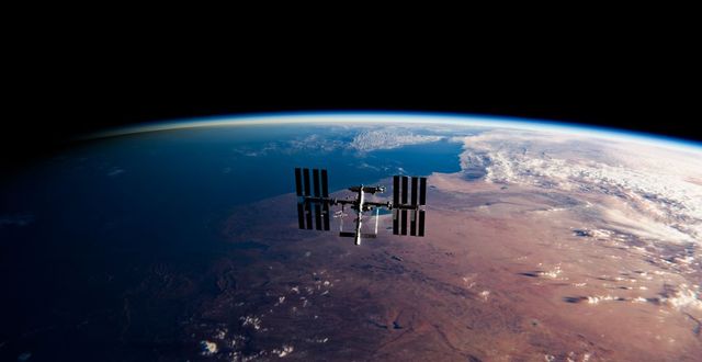 Rymdstationen ISS. Shutterstock