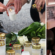 Beväpnad med ett svärd, svartklädd och med hjälm och mask gick 18-årige Liam Nebel in på skolan där han var elev. Han dödade en flicka och skadade tre pojkar. Nu sitter han häktad, misstänkt för mord och flera mordförsök.