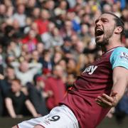 Ikväll är det vemodigt på Upton Park. På bilden Andy Carroll Arkivbild.