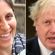 Nazanin Zaghari-Ratcliffe och Boris Johnson.