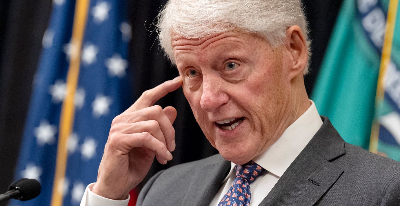 Expresidenten Bill Clinton.