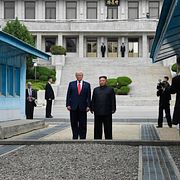 Donald Trump och Kim Jong-Un, 2019.