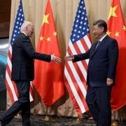 Joe Biden och Xi Jinping.