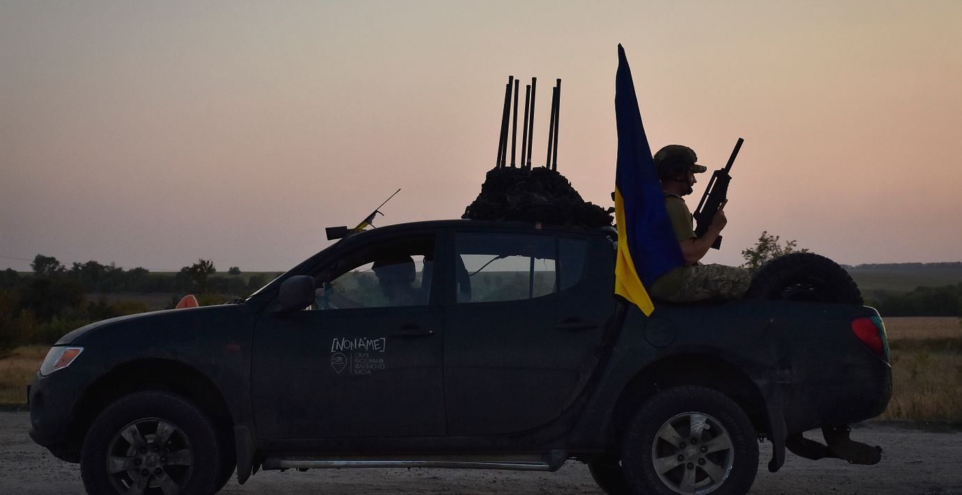 Illustrationsbild, ukrainsk soldat.