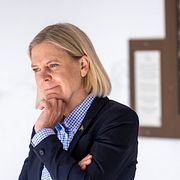 Socialdemokraternas partiledare Magdalena Andersson.